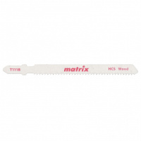 Полотна для электролобзика  по дереву, 3 шт, T111B, 75 x 2 мм, HCS Matrix