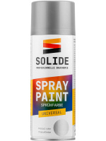 Краска-эмаль аэроз. универсальная  серебрянный хром SOLIDE 400 мл