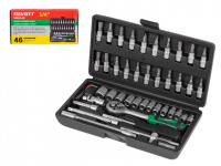 Набор головок и бит 46пр. ВОЛАТ