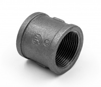 Муфта 2" вн.-вн. чугун черн., AV Engineering