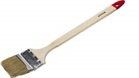 STAYER UNIVERSAL 63 мм, 2,5″ светлая натуральная щетина, деревянная ручка, Радиаторная кисть, STANDARD (0111-63)