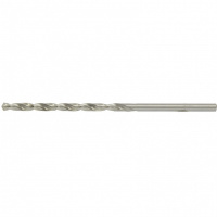 Сверло по металлу, 5 х 132 мм, полированное, удл, HSS, 10 шт, цилиндрический хвостовик Matrix