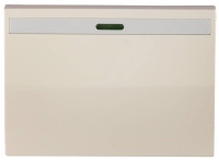 СВЕТОЗАР Эффект, без вставки и рамки, Одноклавишный выключатель (SV-54438-B)