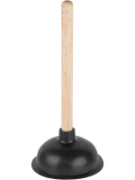 Вантуз с деревянной ручкой, 36см, AV Engineering