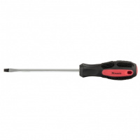 Отвертка Anti-Slip, SL4 х 100 мм, CrV, двухкомпонентная рукоятка Matrix