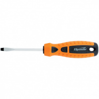 Отвертка "Point", SL5 х 75 мм, CrV, двухкомпонентная рукоятка Sparta