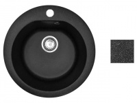 Мойка кухонная из искусственного камня GOLD черный 505х505 мм, AV Engineering