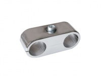 Держатель для труб параллельный, хром STARFIX