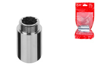 Удлинитель 1" вн.-нар. х 50 мм усиленный ХРОМ, AV Engineering (инд. упак.)