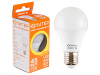 Лампа светодиодная A60 СТАНДАРТ 9 Вт 170-240В E27 3000К ЮПИТЕР