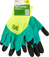 Перчатки нейлон, латексное рельефное покрытие, 10 р-р STARTUL GARDEN