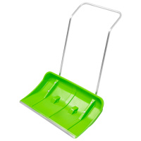 Движок для уборки снега пластиковый, 815 х 440 х 1150 мм, алюминиевая рукоятка, Сибртех