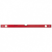 Уровень алюминиевый, 800 мм, 3 глазка, красный, линейка Matrix