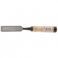 Долото-Стамеска, плоская, 25 мм, деревянная рукоятка "Арефино" Россия