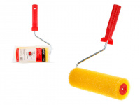 Валик поролоновый "Структурный" мелкопористый 180мм с ручкой 8мм STARTUL PROFI