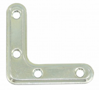 Уголок оконный 50х50x2 мм, белый цинк STARFIX