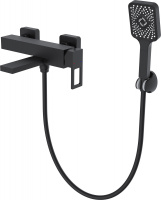 Смеситель для ванны D35-A черный, серия 810 ECONOCE