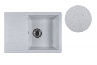 Мойка кухонная из искусственного камня MISTA олово 615х440 мм, AV Engineering