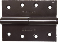 STAYER 100x75x3.0 мм, разъемная, левая, цвет коричневый, карточная петля (37613-100-3L)