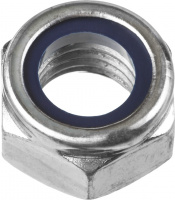 ЗУБР DIN 985 кл. пр. 6, M20, самостопорящаяся гайка с нейлоновым кольцом, цинк, 5 кг (303580-20)