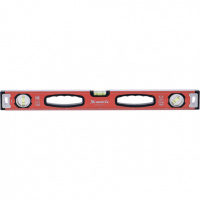 Уровень алюминиевый, фрезерованный, 3 глазка, рукоятки, 1200 мм Matrix