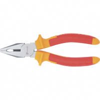 Плоскогубцы комбинированные, Insulated, 160 мм, двухкомпонентные рукоятки Matrix Professional