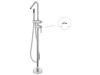 Смеситель для ванны (Lt) D35, серия Lotus хром, a-five