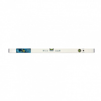 Уровень алюминиевый, 1000 мм, фрезерованный, 3 глазка, магнитный Gross