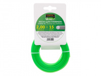 Леска ф 2.0 мм х 15 м шестигр. сеч. STARTUL GARDEN
