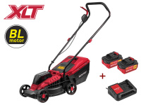 Газонокосилка аккумуляторная WORTEX CLM 3336 ALL1 МЕГА АКЦИЯ БЕСЩЁТ.ДВИГ., 18В+18В, 2акб, 4Ач, шир.3