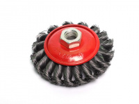 Щетка дисковая косич.125мм/M14 GEPARD (GP0885-125)