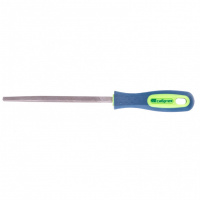 Напильник, 150 мм, трехгранный, двухкомпонентная рукоятка, №2 Сибртех