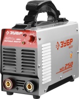 ЗУБР ММА, 250 А, MMA, сварочный аппарат инверторный, макс. электрод Ø 5.0 мм (ЗАС-М3-250)