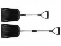 Лопата снеговая автомоб. с телескоп. рукояткой 240х320мм STARTUL MASTER (ST9057)