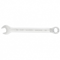 Ключ комбинированный, 11 мм, CrV, полированный хром Matrix