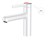 Смеситель для умывальника (Lt) D35, серия Lotus белый, a-five