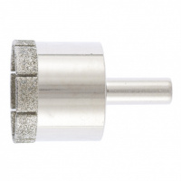 Сверло по стеклу и керамической плитке, 38 х 55 мм, цилиндрический хвостовик Сибртех