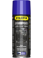 Полироль для пластика STARFIX новая машина (аэрозоль) 650 мл