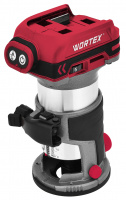 Аккум. фрезер кромочный WORTEX CMM 1835-1 в кор. ALL1 XLT SOLO БЕСЩЕТ., 18 В, цанга 6/8, рег. об.