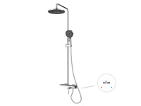 Душевая система (Lt) D35, серия Lotus хром, a-five