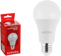 Лампа светодиодная A60 СТАНДАРТ 15Вт 230В E27 4500K AURORA
