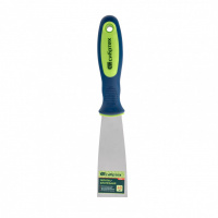 Шпательная лопатка из нержавеющей стали, 40 мм, двухкомпонентная ручка Сибртех