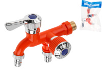 Кран пластиковый садовый 1/2" нар., AV Engineering