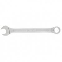 Ключ комбинированный, 19 мм, CrV, матовый хром Stels