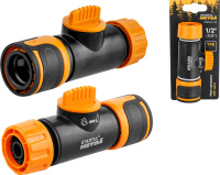 Муфта быстросъемная 1/2"(5/8") с регулятором напора STARTUL METSA (ST6013-11-1/2)