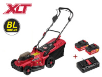 Газонокосилка аккумуляторная WORTEX CLM 3836 ALL1 XLT SET БЕСЩЁТ.ДВИГ., 18В+18В, 2акб, 4Ач, шир.3