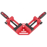 Струбцина угловая, быстрозажимная, 65/65 мм, двухкомпонентные обрезиненные рукоятки Matrix