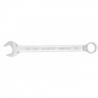 Ключ комбинированный, 20 мм, CrV, полированный хром Matrix