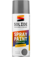 Краска-эмаль аэроз. универсальная  серый SOLIDE 400 мл