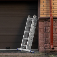 Лестница шарнирная алюминиевая, 4 х 5 ступеней, Сибртех